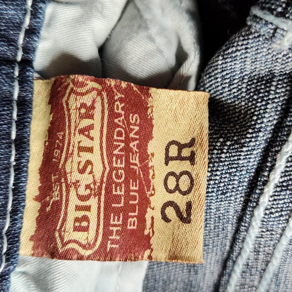 BIG STAR Jeans Vintage Collection Size 28R - Picture 3 of 8